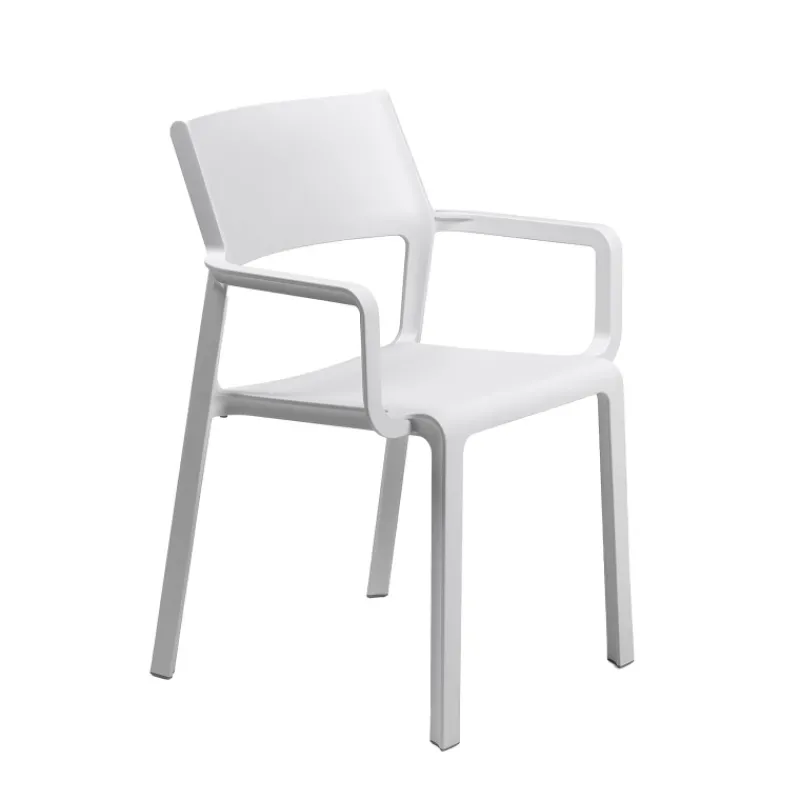 Trill Fauteuil moderne empilable en polypropylène* Chaise De Cuisine|Chaise De Salle à Manger