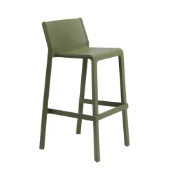 Trill stool Tabouret de bar moderne empilable en polypropylène* Tabouret De Bar (assise +/- 80 Cm)