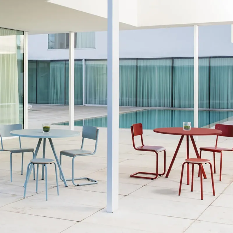 Perfecta Triple Table ronde moderne en stratifié* Table De Cuisine|Table Pour Petit Espace