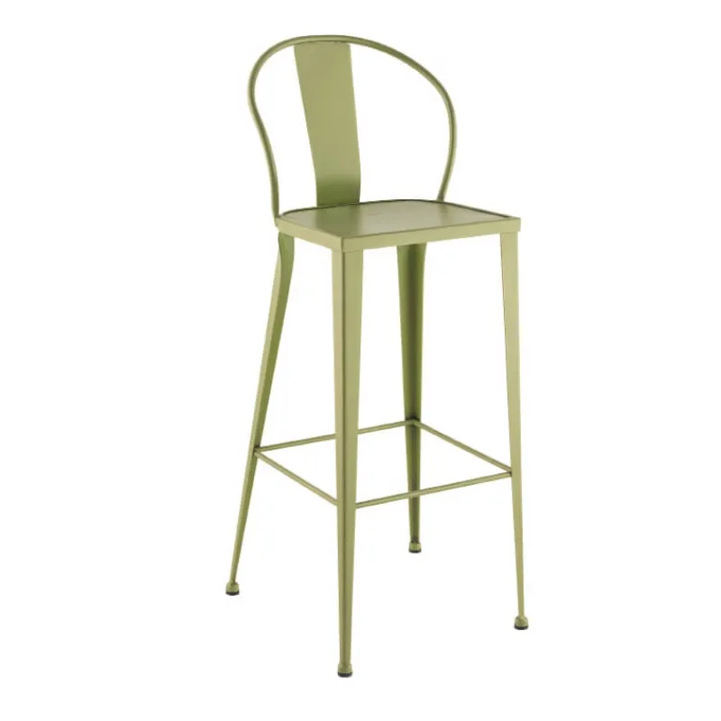 Jayso Turia TB 317 Tabouret vintage en métal* Tabouret De Bar (assise +/- 80 Cm)|Tabouret Snack (assise +/- 65 Cm)