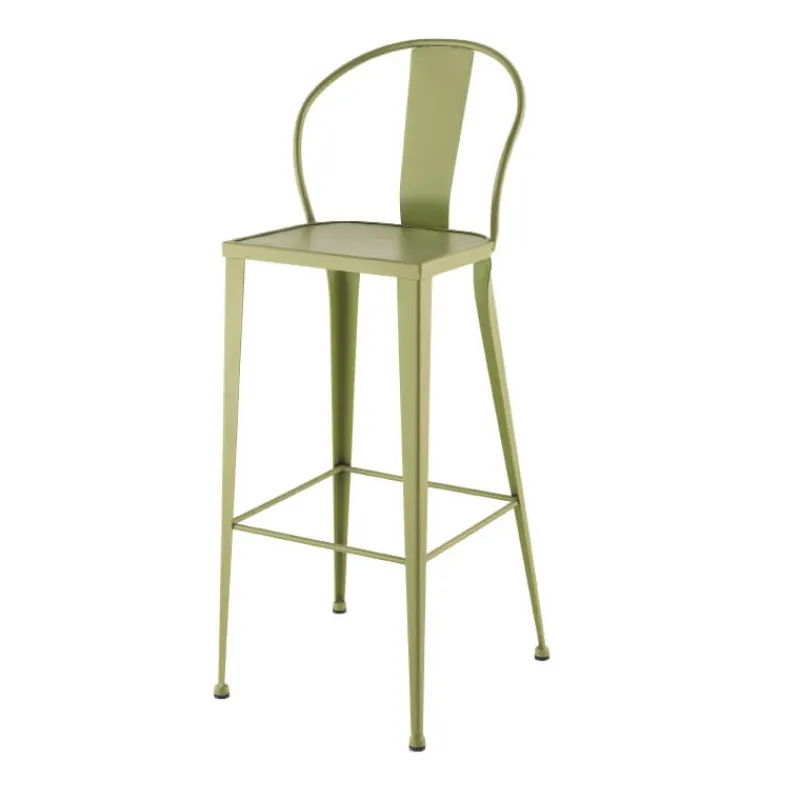 Jayso Turia TB 317 Tabouret vintage en métal* Tabouret De Bar (assise +/- 80 Cm)|Tabouret Snack (assise +/- 65 Cm)