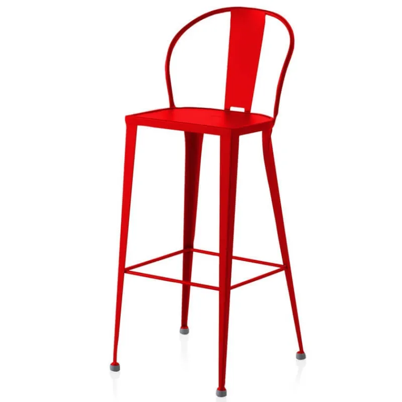 Jayso Turia TB 317 Tabouret vintage en métal* Tabouret De Bar (assise +/- 80 Cm)|Tabouret Snack (assise +/- 65 Cm)