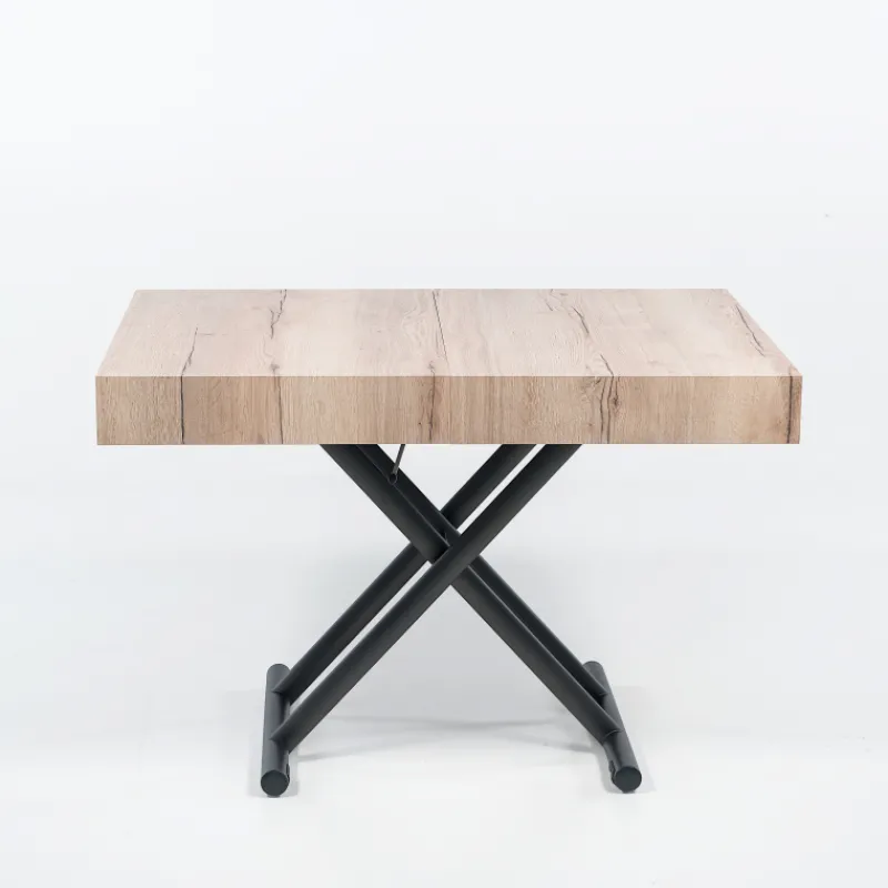Altacom Ulisse Table relevable en mélaminé avec allonges* Table De Salon|Table Pour Petit Espace