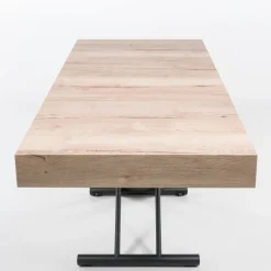 Altacom Ulisse Table relevable en mélaminé avec allonges* Table De Salon|Table Pour Petit Espace