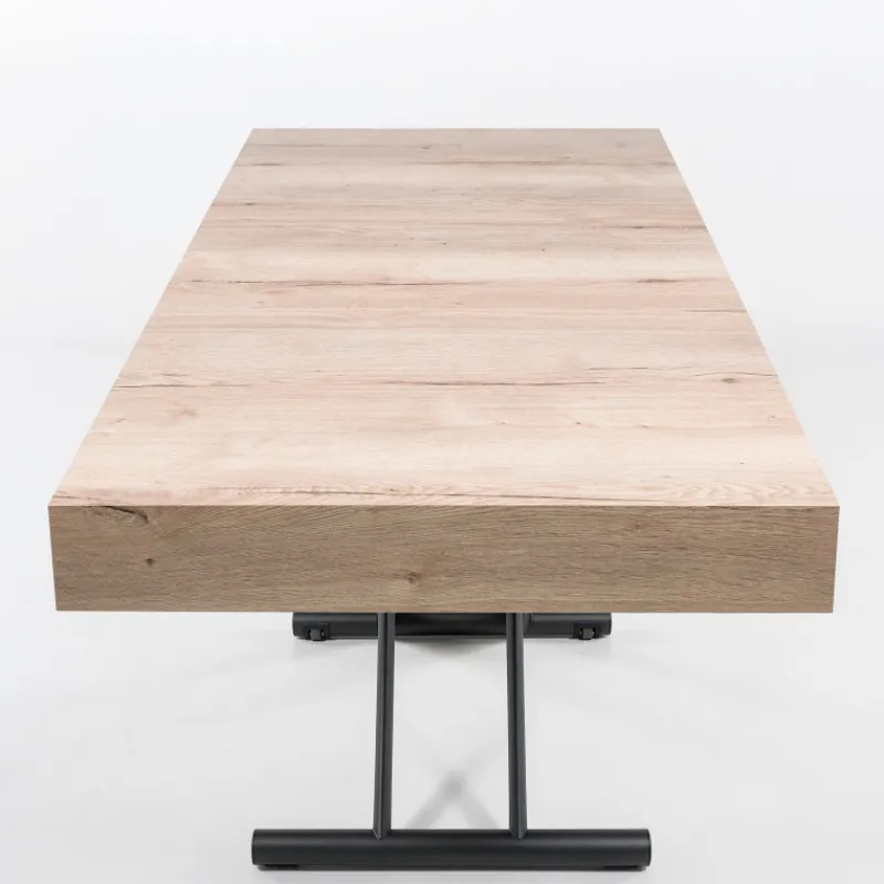 Altacom Ulisse Table relevable en mélaminé avec allonges* Table De Salon|Table Pour Petit Espace