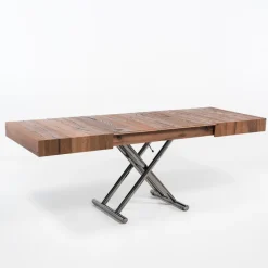Altacom Ulisse Table relevable extensible pour petit espace en bois* Table De Salle à Manger|Table De Salon