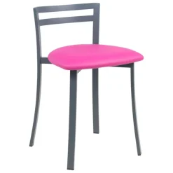 Carrier Urane ® Chaise de cuisine avec dossier bas en métal fabriquée en France* Chaise De Cuisine