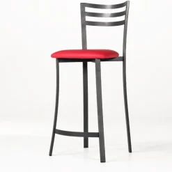 Carrier Urane ® Tabouret de bar en métal assise synthétique fabrication française* Tabouret Snack (assise +/- 65 Cm)|Tabouret De Bar (assise +/- 80 Cm)