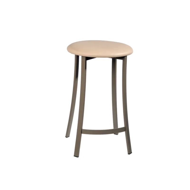 Carrier Urane ® Tabouret snack sans dossier en synthétique et métal fabriqué en France* Tabouret Snack (assise +/- 65 Cm)|Tabouret De Bar (assise +/- 80 Cm)