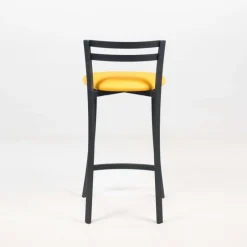 Carrier Urane ® Tabouret snack avec dossier bas en synthétique et métal made in France* Tabouret Snack (assise +/- 65 Cm)|Tabouret De Bar (assise +/- 80 Cm)