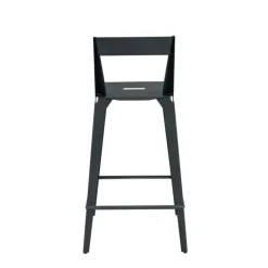 Carrier Valence ® Tabouret snack industriel français en métal avec dossier* Tabouret De Bar (assise +/- 80 Cm)|Tabouret Snack (assise +/- 65 Cm)