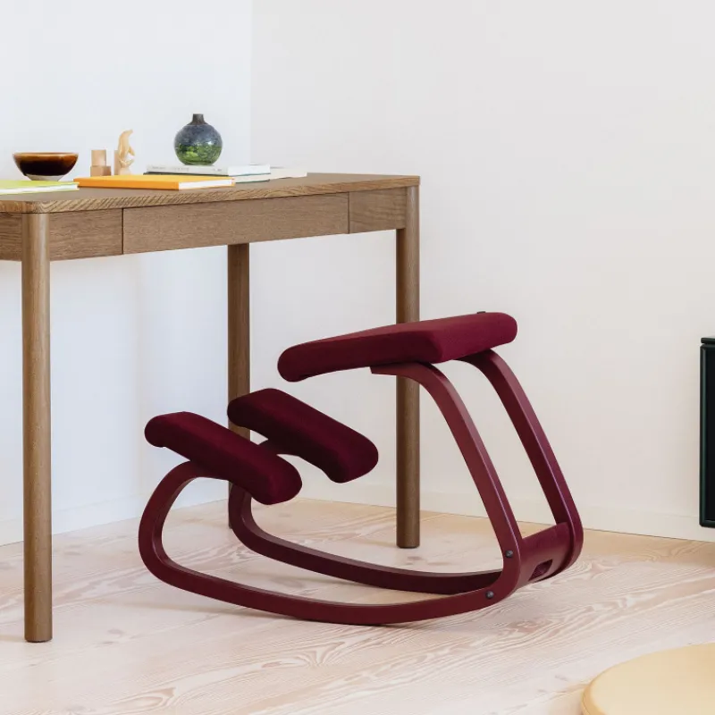 Varier Variable Monochrome ® Chaise de bureau ergonomique à bascule en tissu* Chaise De Bureau|Chaise Salon