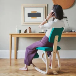 Varier Variable plus Chaise de bureau ergonomique à bascule en tissu* Chaise De Bureau|Chaise Salon