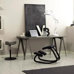 Varier Variable ® Chaise de bureau ergonomique à bascule en tissu* Chaise De Salle à Manger|Chaise De Bureau