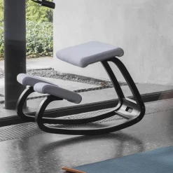 Varier Variable ® Chaise de bureau ergonomique à bascule en tissu* Chaise De Salle à Manger|Chaise De Bureau