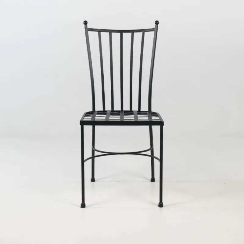 Jayso Venecia Chaise de jardin en acier style provençal* Chaise De Jardin