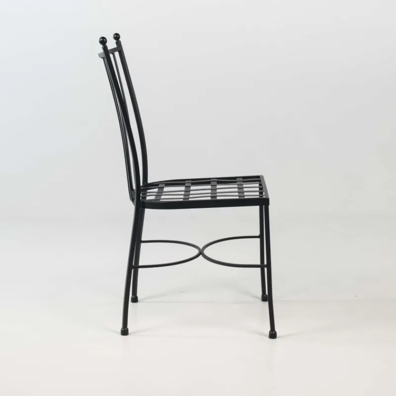 Jayso Venecia Chaise de jardin en acier style provençal* Chaise De Jardin