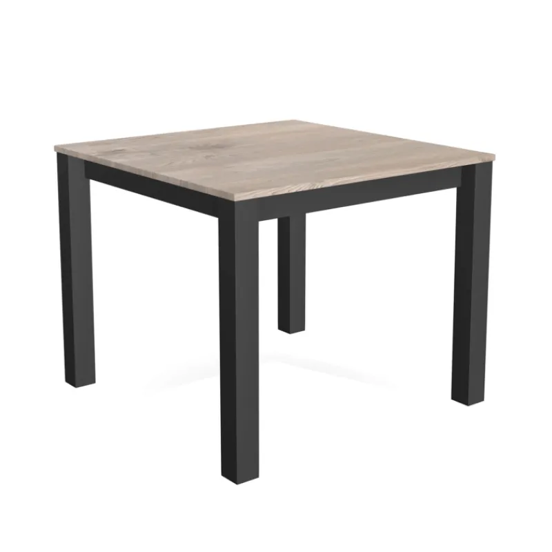 Perfecta Verona Table carrée avec pieds métal conçue en Belgique* Table De Salle à Manger