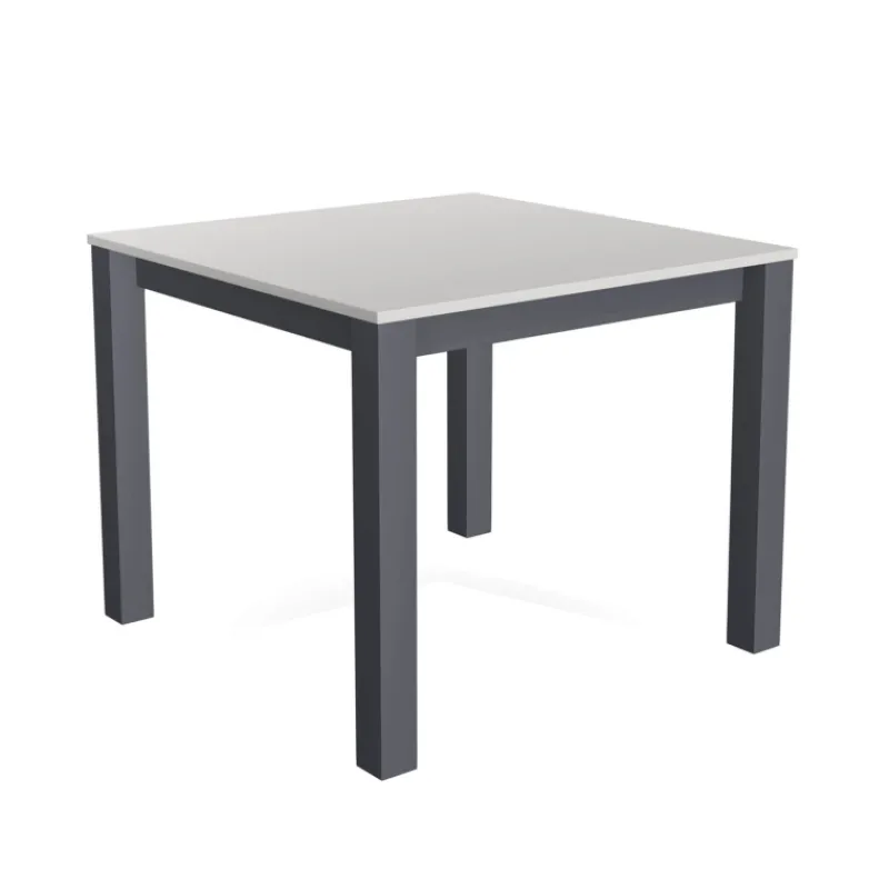 Perfecta Verona Table carrée avec pieds métal conçue en Belgique* Table De Salle à Manger