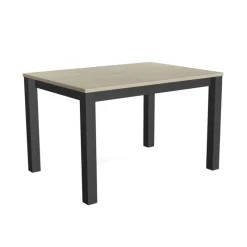 Perfecta Verona Table rectangulaire en stratifié et pieds métal fabrication belge* Table De Salle à Manger