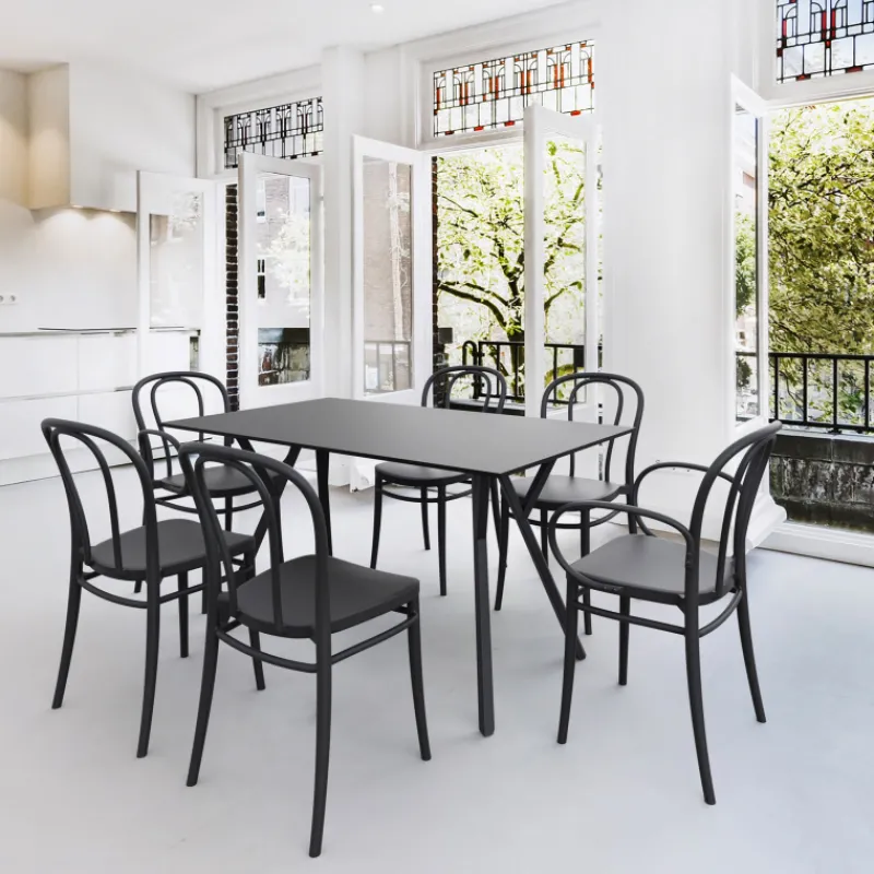 Victor Chaise bistrot en polypropylène empilable* Chaise De Cuisine