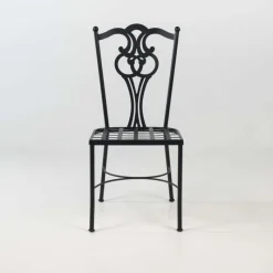 Jayso Viena Chaise provençale en métal* Chaise De Salle à Manger