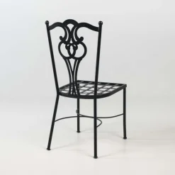 Jayso Viena Chaise provençale en métal* Chaise De Salle à Manger