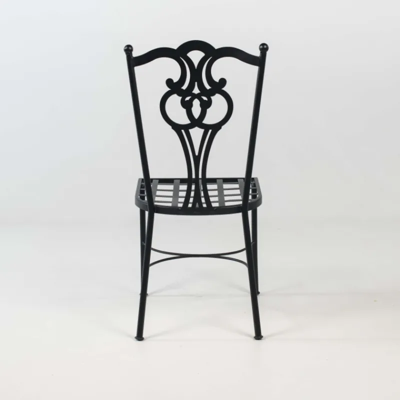 Jayso Viena Chaise provençale en métal* Chaise De Salle à Manger