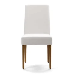 Mobitec Vigo Chaise de salle à manger ® contemporaine en bois et tissu* Chaise De Salle à Manger|Chaise Salon