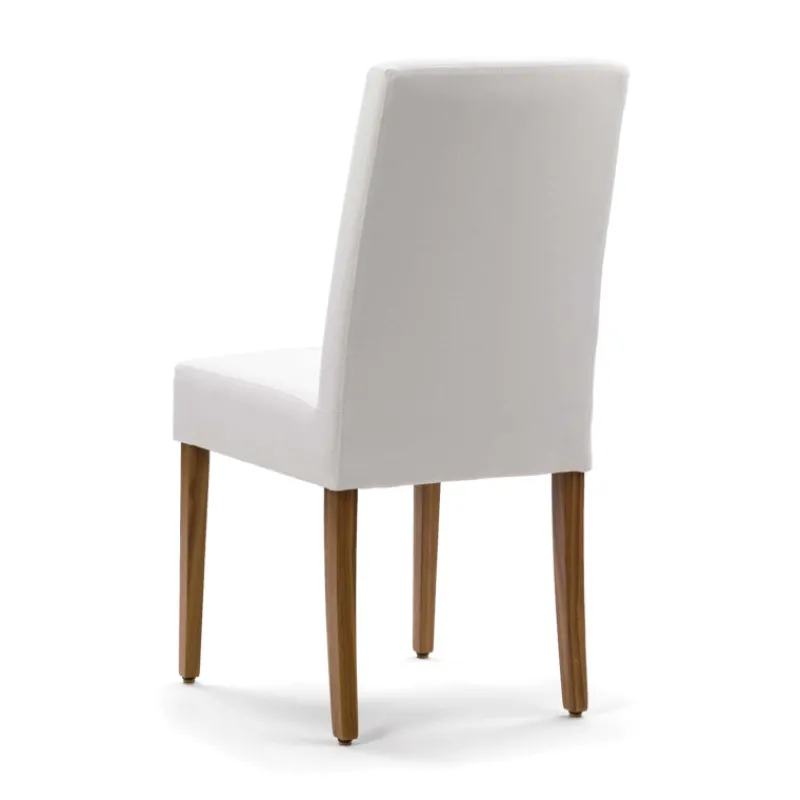 Mobitec Vigo Chaise de salle à manger ® contemporaine en bois et tissu* Chaise De Salle à Manger|Chaise Salon