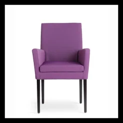 Mobitec Vigo ® Fauteuil de salon en bois et tissu* Chaise De Salle à Manger|Chaise Salon