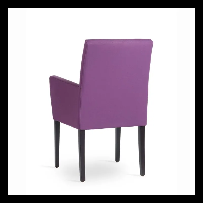 Mobitec Vigo ® Fauteuil de salon en bois et tissu* Chaise De Salle à Manger|Chaise Salon