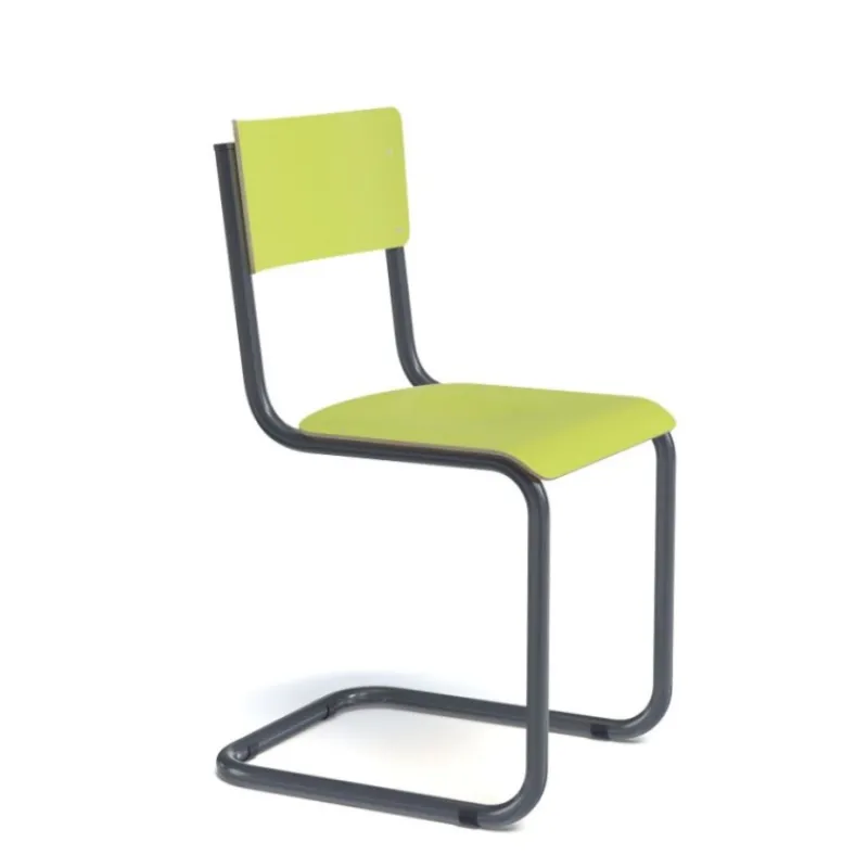Perfecta Vintage Chaise rétro style écolier avec pieds en luge* Chaise De Cuisine
