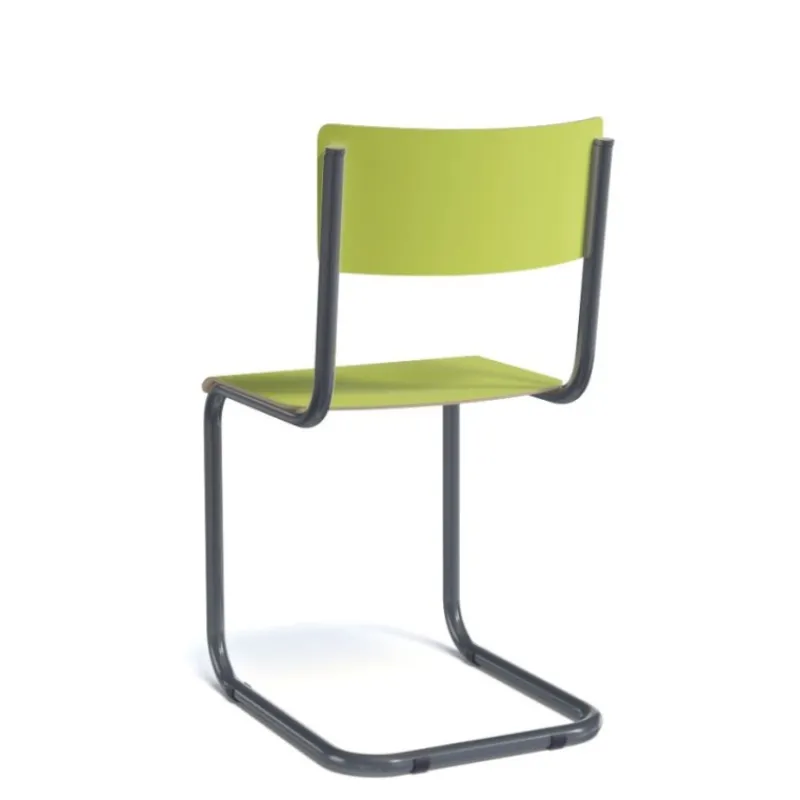 Perfecta Vintage Chaise rétro style écolier avec pieds en luge* Chaise De Cuisine