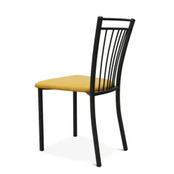 Perfecta Viva Chaise contemporaine en métal et en tissu fabriquée en Belgique* Chaise De Salle à Manger