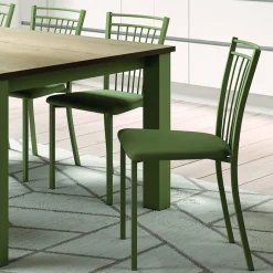 Perfecta Viva Chaise de cuisine en métal et simili* Chaise De Cuisine