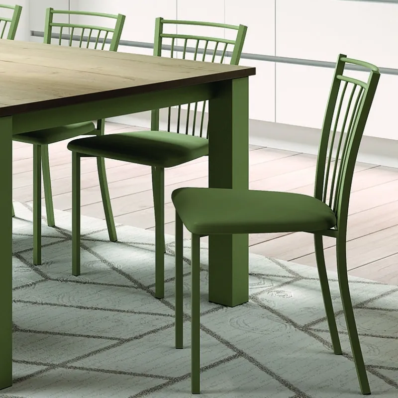Perfecta Viva Chaise de cuisine en métal et simili* Chaise De Cuisine