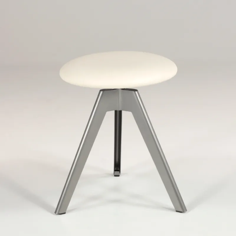Carrier Vérone ® Tabouret bas pivotant en métal et synthétique* Tabouret Bas (assise +/- 45 Cm)
