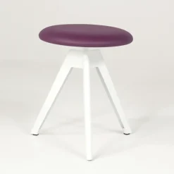 Carrier Vérone ® Tabouret bas pivotant en métal et synthétique* Tabouret Bas (assise +/- 45 Cm)