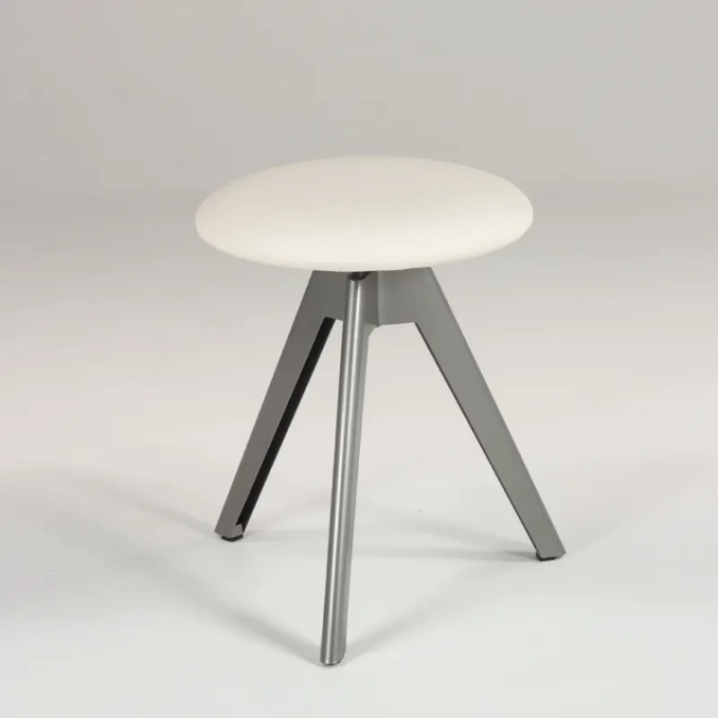 Carrier Vérone ® Tabouret bas pivotant en métal et synthétique* Tabouret Bas (assise +/- 45 Cm)