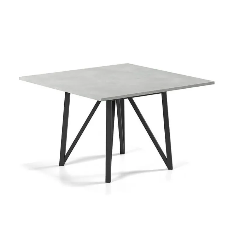 Perfecta Wacko 2.0 Table carrée design pieds en métal* Table De Salle à Manger