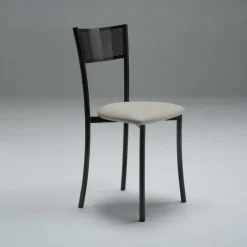Carrier Wasabi ® Chaise moderne en synthétique et métal dossier ajouré* Chaise De Cuisine