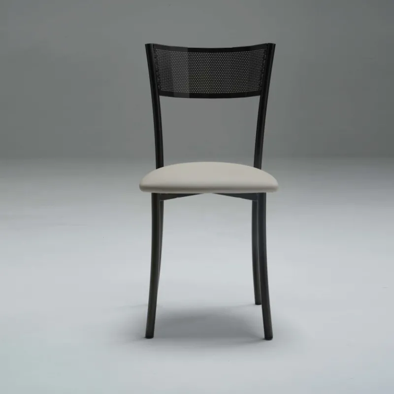 Carrier Wasabi ® Chaise moderne en synthétique et métal dossier ajouré* Chaise De Cuisine