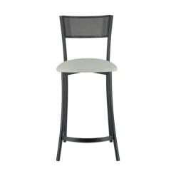 Carrier Wasabi ® Tabouret haut assise en tissu et structure en métal fabrication française* Tabouret Snack (assise +/- 65 Cm)|Tabouret De Bar (assise +/- 80 Cm)