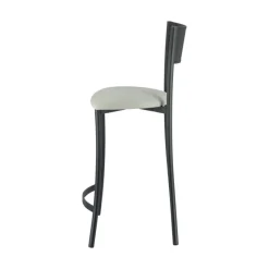 Carrier Wasabi ® Tabouret haut assise en tissu et structure en métal fabrication française* Tabouret Snack (assise +/- 65 Cm)|Tabouret De Bar (assise +/- 80 Cm)