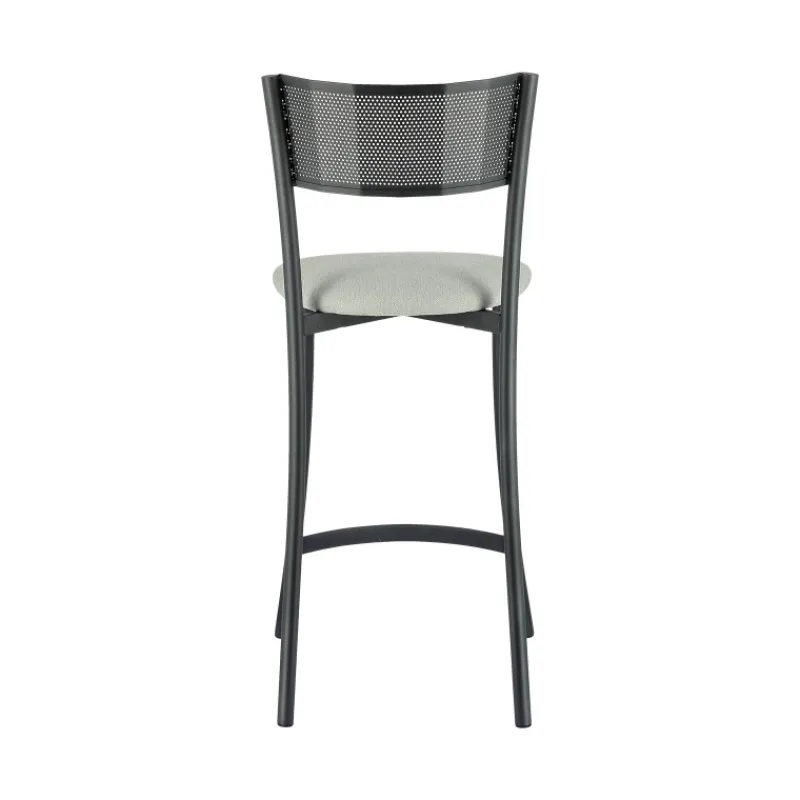 Carrier Wasabi ® Tabouret haut assise en tissu et structure en métal fabrication française* Tabouret Snack (assise +/- 65 Cm)|Tabouret De Bar (assise +/- 80 Cm)