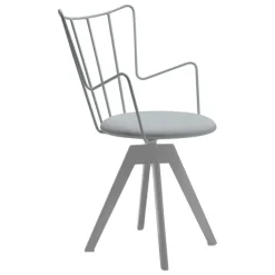 Carrier Well ® Chaise pivotante design en synthétique et métal* Chaise De Cuisine|Chaise De Salle à Manger