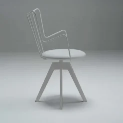 Carrier Well ® Chaise pivotante design en synthétique et métal* Chaise De Cuisine|Chaise De Salle à Manger