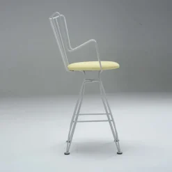 Carrier Well ® Tabouret snack design en synthétique et métal* Tabouret Snack (assise +/- 65 Cm)|Tabouret De Bar (assise +/- 80 Cm)