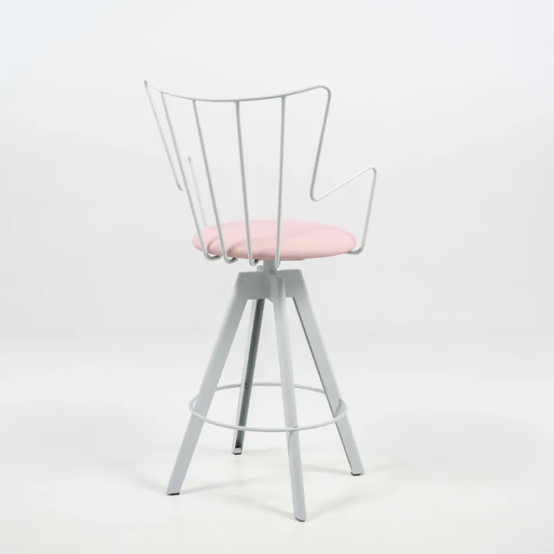 Carrier Well ® Tabouret snack design pivotant en synthétique et métal* Tabouret De Bar (assise +/- 80 Cm)|Tabouret Snack (assise +/- 65 Cm)